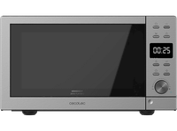 microondas - cecotec sin plato grandheat 2010 flatbed steel 9 funciones preconfiguradas quick start grey