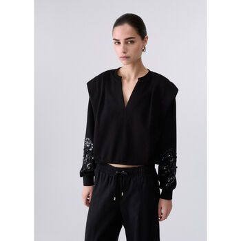 Liu Jo Jersey Sudadera con bordados joya para mujer