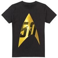 star trek camiseta 50th anniversary delta para hombre
