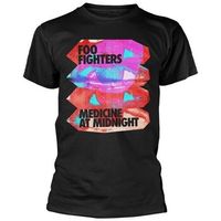 foo fighters camiseta medicine at midnight para mujer