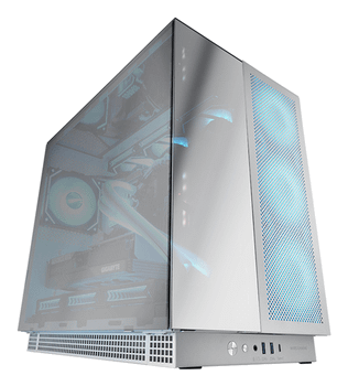 CAJA E-ATX TORRE GAMING MARS GAMING MCNOVA3 CRISTAL CROMADO 2x3.5 3x2.5??? 1xUSB-C GPU MAX 425mm