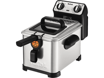 Freidora - Tefal Filtra Pro 4L FR516110, 2400W, Zona fría, Acero inoxidable