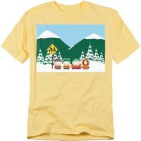 south park camiseta bus stop para hombre