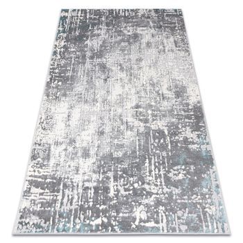 Alfombra Core W9782 - Estructural, Dos Niveles De Vellón, Marfil / Gr 120x170 Cm