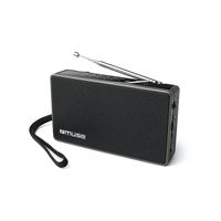 portable radio 2-band fmmw black