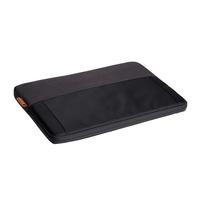 funda universal trust lisboa 25248 soft sleeve color negro - para tabletsportatiles hasta 16