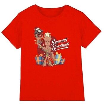 Marvel Tops y Camisetas Seasons Grootings para niño