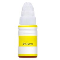 compatible yellow canon gi-490y ink bottle replaces canon 0666c001