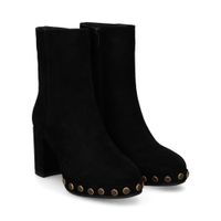 noa harmon botines con tacon mujer - negro talla 37