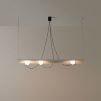 lampara colgante wire 3 luces
