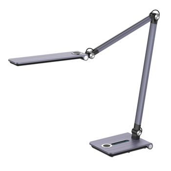 Flexo dardo gris 10w 800lm 3000-4500-6000k articulable reg.inten. memoria orientable regx15,1x59,6cm