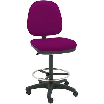 Taburete Giratorio Milano - Tapizado Magenta
