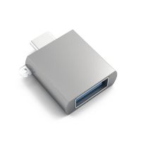 satechi adaptador usb 30 tipo c a usb 30 hembra gris