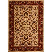 alfombra de hogar 100 polipropileno 190 x 280 cm modelo clasica color beige - crevicosta