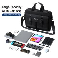 duxducis bolso para portatil de 156 pulgadas para hombres y mujeres maletin de negocios de gran capacidad bolso para computadora con mano y correa para el hombro