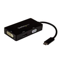 startech adaptador grafico usb-c a hdmidvivga