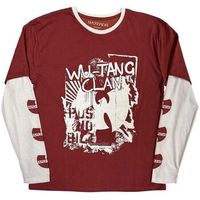 wu-tang clan camiseta manga larga ro14783 para mujer