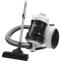 odysseus rhcv1601 cylinder bagless vacuum cleaner - black  white black