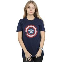 marvel camiseta civil war para mujer