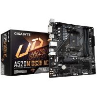 placa base gigabyte a520 micro-atx am4 a520m ds3h ac wifi 5 ddr4 pcie m2