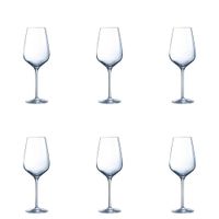 juego de 6 copas vino cristal 25 cl