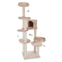 natural home iv cat tree - beige