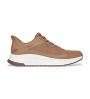 skechers para hombre 118423 zapatillas bobs squad 4 marron 46 plano cordones casual