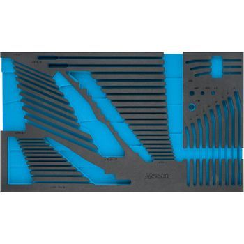 Hazet 163-528l Cubeta De Espuma Suave De 2 Componentes ∙ 691 Mm X 392 Mm