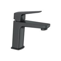 grifo monomando lavabo negro ibiza m11007b