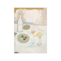 poster fleurs jaunes sin marco - 30 x 40 cm