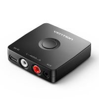 vention naj receptor audio bluetooth 51 rca 35 mm 28 mw negro