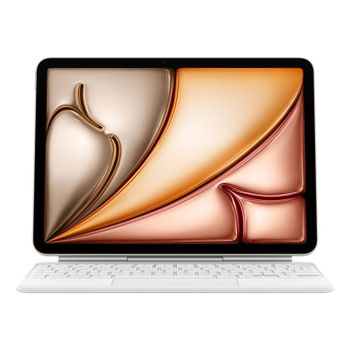 Apple Magic Keyboard Funda con Teclado para iPad Air de 11 Pulgadas (M3) Español Blanco