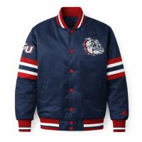 chaqueta gonzaga starter ncaa bomber jacket