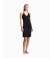emporio armani para mujer ew004085af20255 vestido beach negro l casual poliamida sin mangas  tirantes