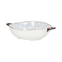 ensaladera porcelana azul d31