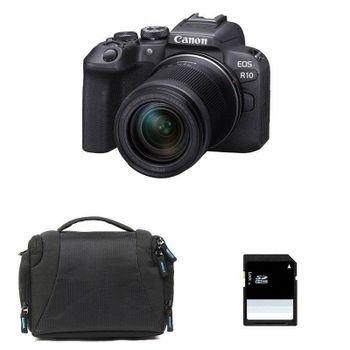 Cámara Mirrorless Canon EOS R10 24,2 MP 4K UHD APS-C RF-S 18-150 mm IS STM ligera WiFi
