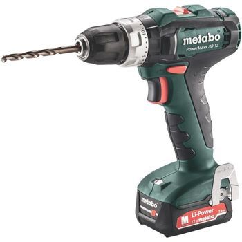 Martillo Perforador Metabo - Powermaxx - Sb 12 2x 2,0ah - Sc 60 Plus - Caja