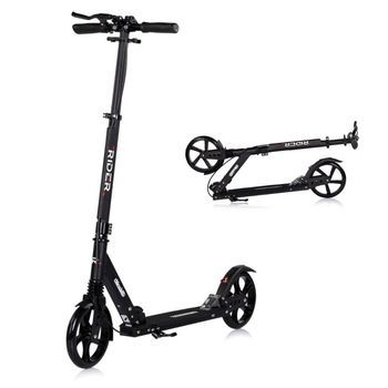 Patinete Plegable Rider Hasta 100 Kg De Chipolino - Black