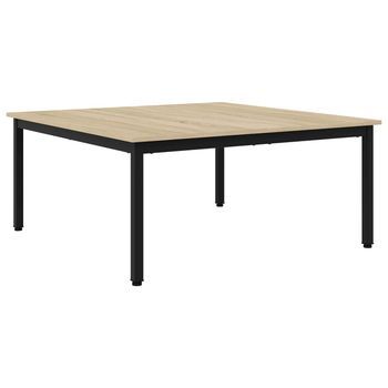 Mesa De Café | Mesa De Centro Sonoma 100 X 100 X 45 Cm Madera De Ingeniería