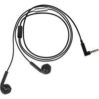 happy plugs earbud plus earphones - black  grey black