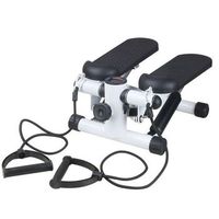 maquina de ejercicio mini stepper con cuerdas de resistencia incluidas