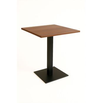 Mesa Kale 60cm De Madera 74*60*60 Cm - Madera Oscura