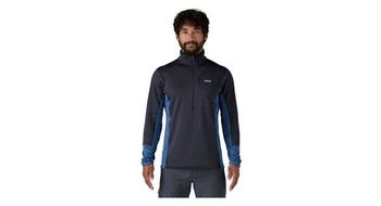 Patagonia r1 1 2 zip vellon azul para hombre