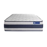 colchon actiflex ergo 80x200cm grosor 24cm muelles ensacados y espuma viscoelastica firme 3 zonas de confort