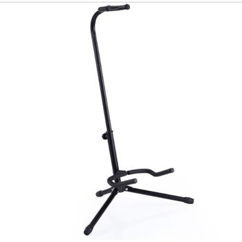 Soporte de Suelo para Guitarra Electrica Acustica Clasica Española y Bajo Negro Acustica Electrica Española