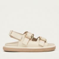alohas womens harper leather double strap sandals - uk 5
