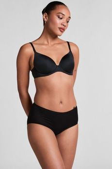 Hunkemöller Superslip midi algodón Negro