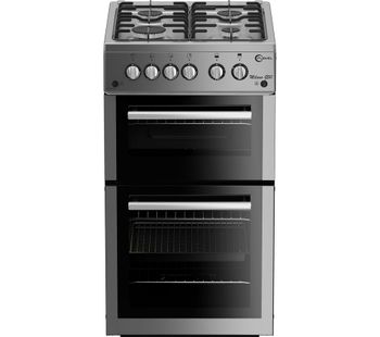FLAVEL MLB51NDS Gas Cooker - Silver, Silver