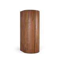 mueble bar con 2 puertas en madera maciza de acacia