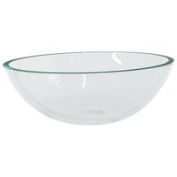 lavabo de bano moderno  lavabo de vidrio transparente 50x37x14 cm
